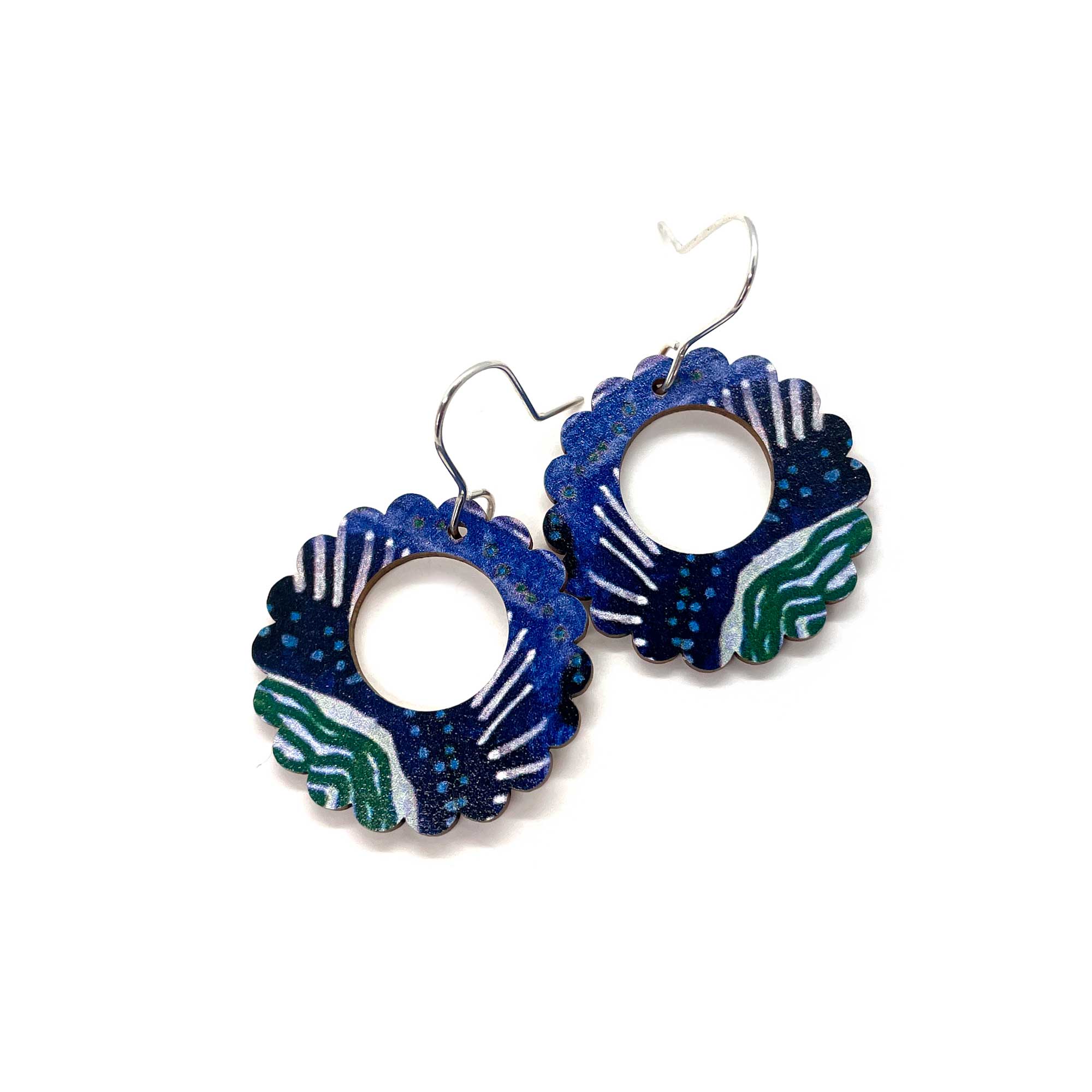 Iris Dangle earrings